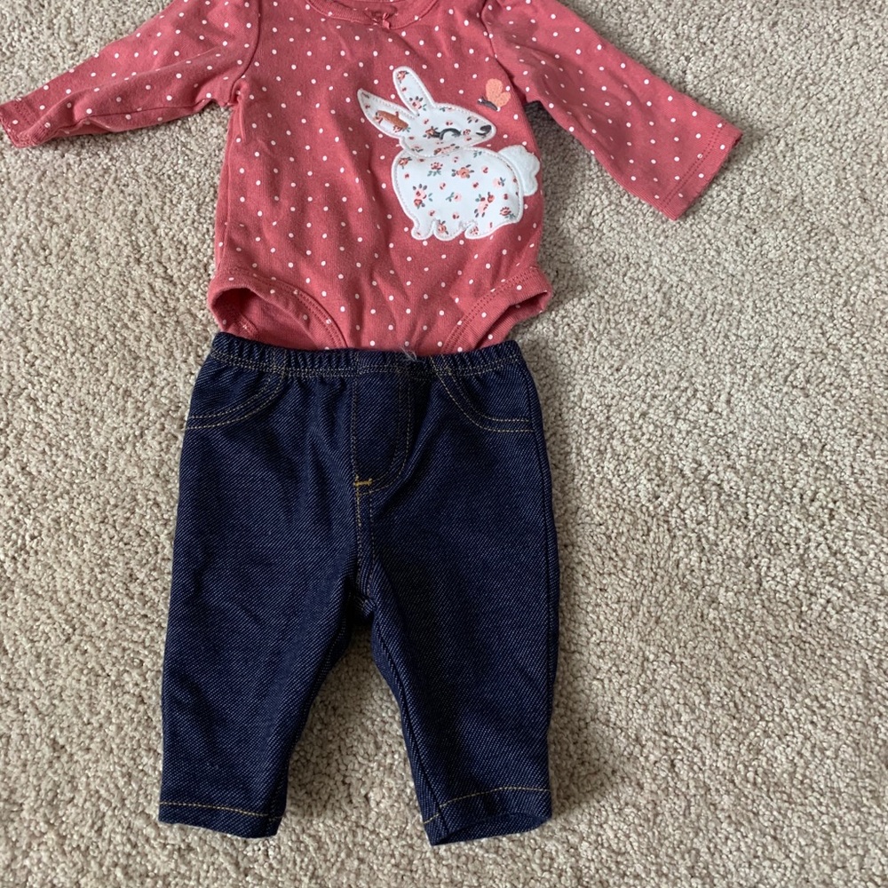 Baby girl top and pants